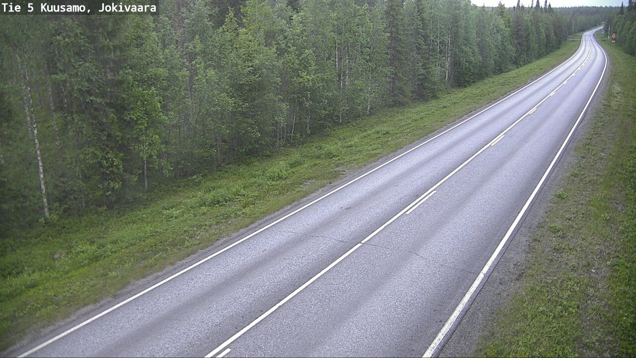Kelikamerat Kuva Tie 5 Kuusamo, Jokivaara, Kuusamo, Pohjois-Pohjanmaa