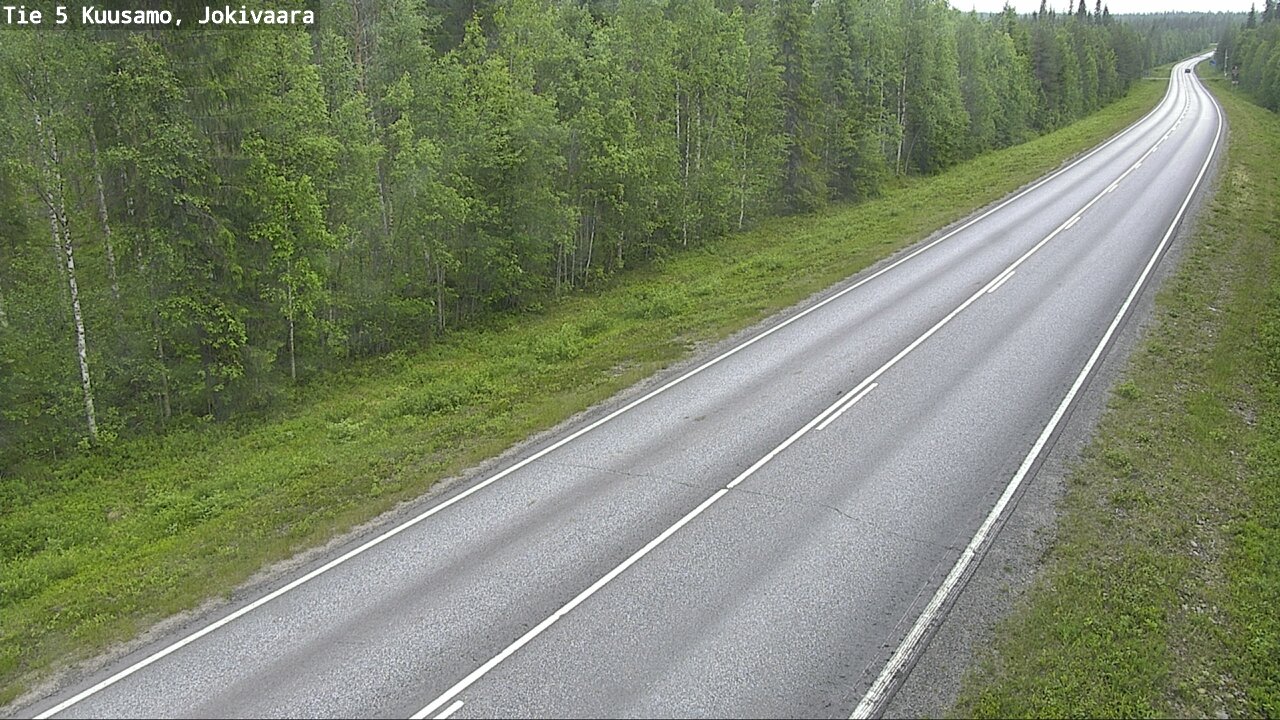 Kelikamerat Kuva Tie 5 Kuusamo, Jokivaara, Kuusamo, Pohjois-Pohjanmaa
