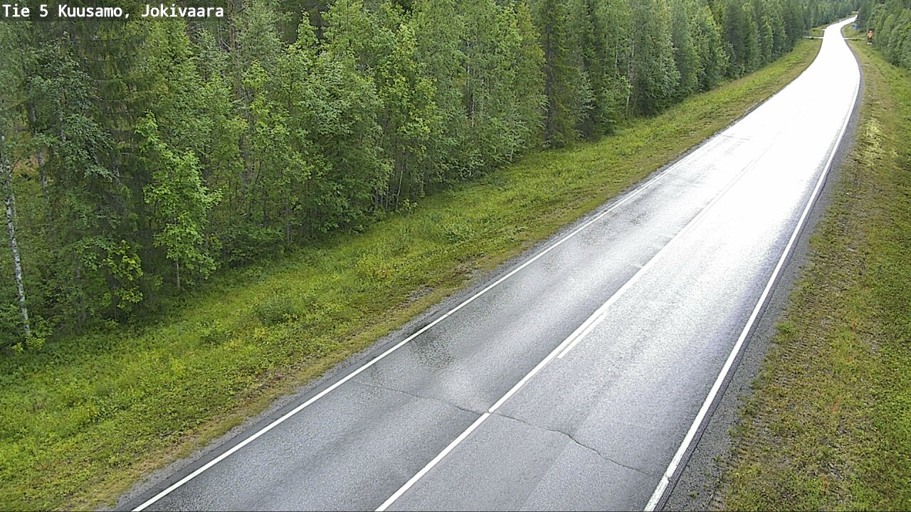 Kelikamerat Kuva Tie 5 Kuusamo, Jokivaara, Kuusamo, Pohjois-Pohjanmaa