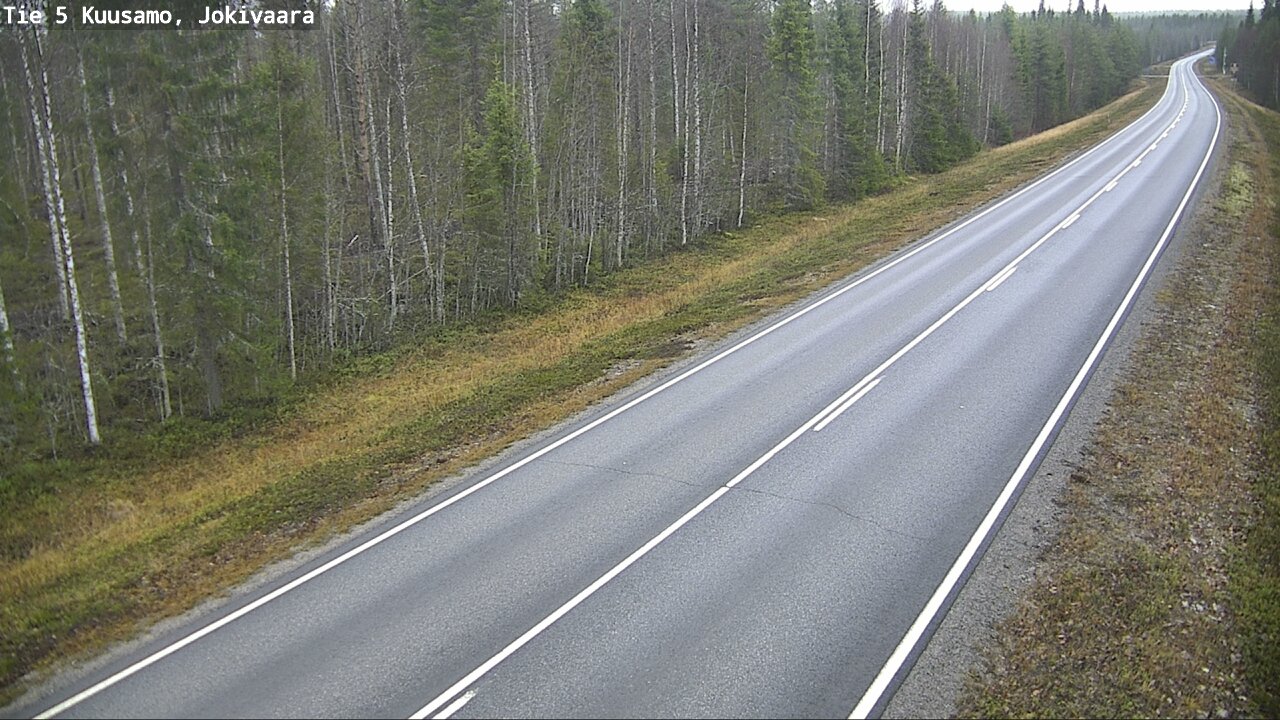 Kelikamerat Kuva Tie 5 Kuusamo, Jokivaara, Kuusamo, Pohjois-Pohjanmaa