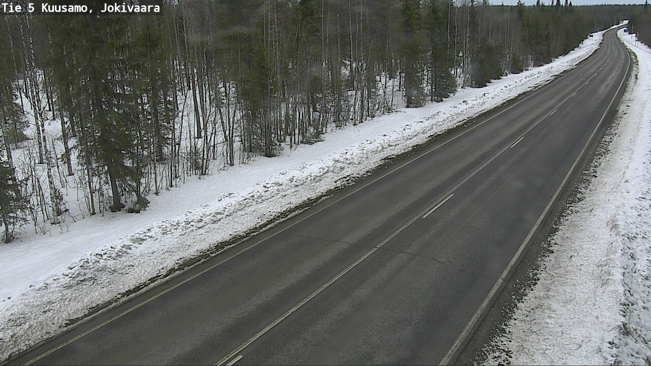 Kelikamerat Kuva Tie 5 Kuusamo, Jokivaara, Kuusamo, Pohjois-Pohjanmaa