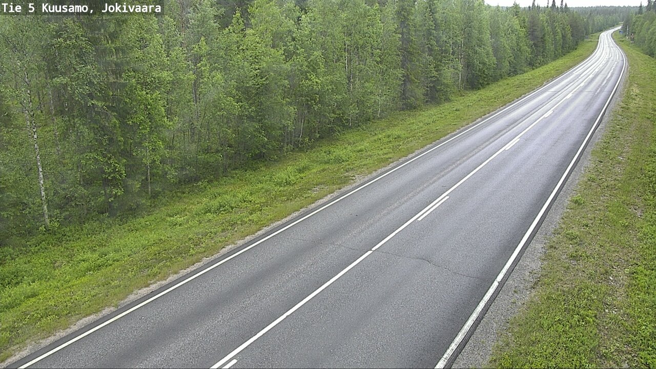 Kelikamerat Kuva Tie 5 Kuusamo, Jokivaara, Kuusamo, Pohjois-Pohjanmaa