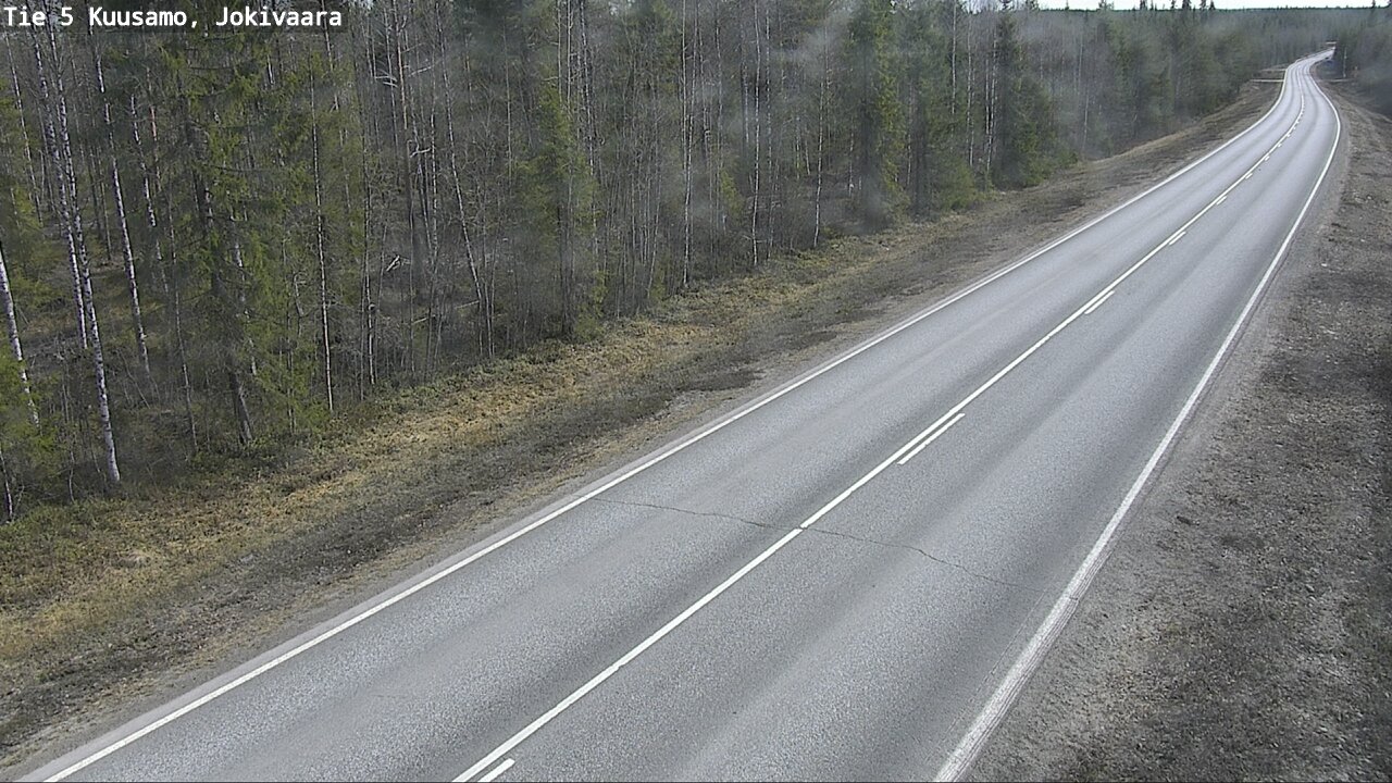 Kelikamerat Kuva Tie 5 Kuusamo, Jokivaara, Kuusamo, Pohjois-Pohjanmaa
