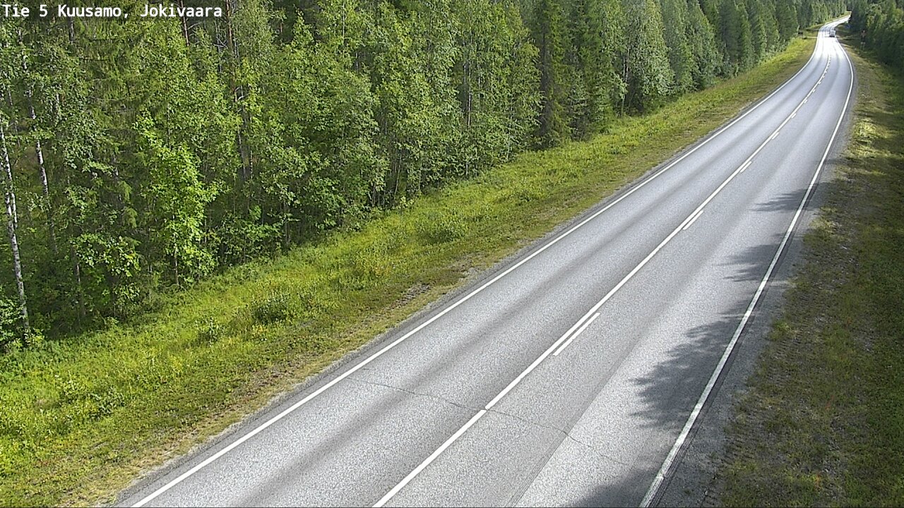 Kelikamerat Kuva Tie 5 Kuusamo, Jokivaara, Kuusamo, Pohjois-Pohjanmaa