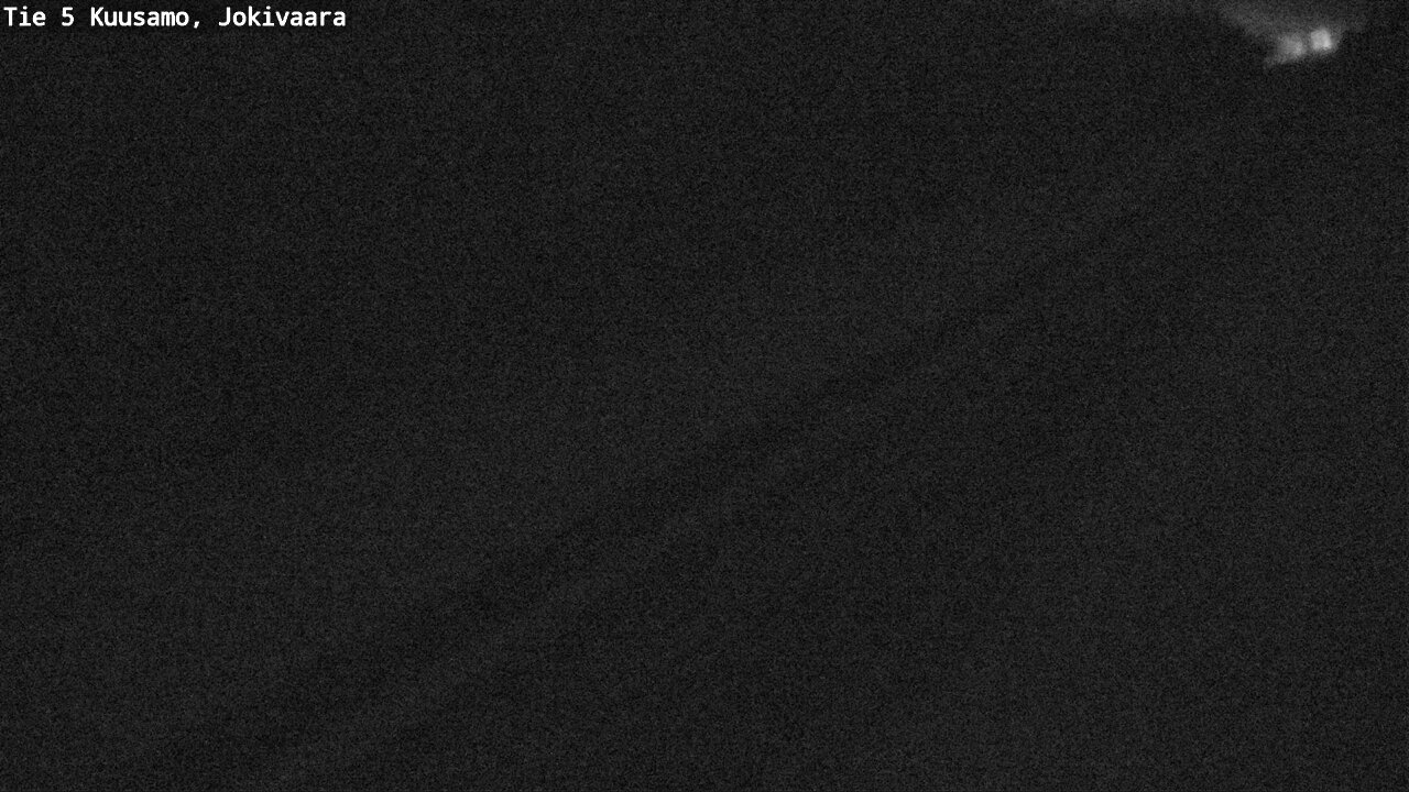 Weather Camera Image Väg 5 Kuusamo, Jokivaara, Kuusamo, Pohjois-Pohjanmaa