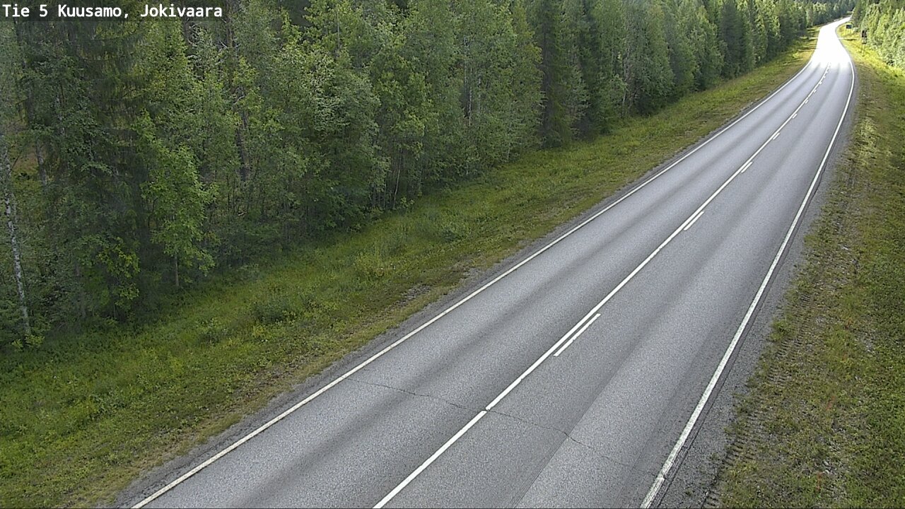 Kelikamerat Kuva Tie 5 Kuusamo, Jokivaara, Kuusamo, Pohjois-Pohjanmaa