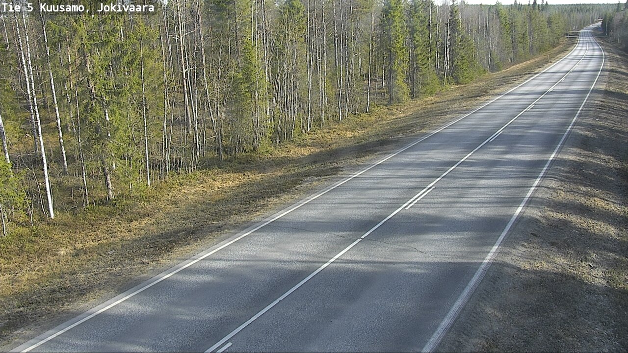 Kelikamerat Kuva Tie 5 Kuusamo, Jokivaara, Kuusamo, Pohjois-Pohjanmaa