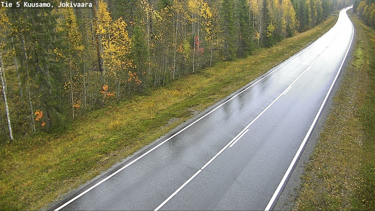 Kelikamerat Kuva Tie 5 Kuusamo, Jokivaara, Kuusamo, Pohjois-Pohjanmaa