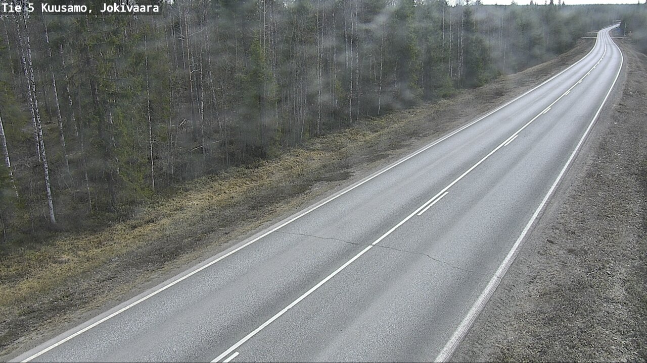 Kelikamerat Kuva Tie 5 Kuusamo, Jokivaara, Kuusamo, Pohjois-Pohjanmaa
