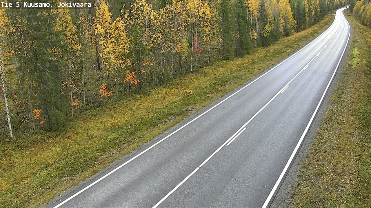 Kelikamerat Kuva Tie 5 Kuusamo, Jokivaara, Kuusamo, Pohjois-Pohjanmaa
