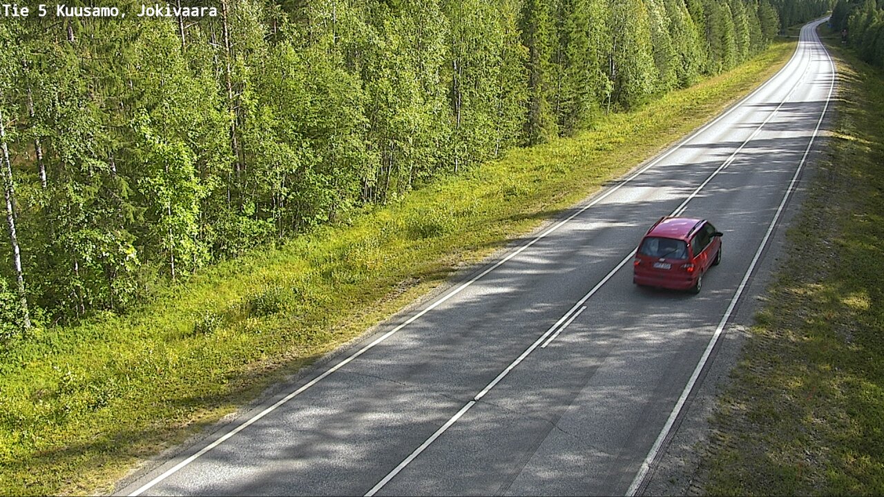Kelikamerat Kuva Tie 5 Kuusamo, Jokivaara, Kuusamo, Pohjois-Pohjanmaa