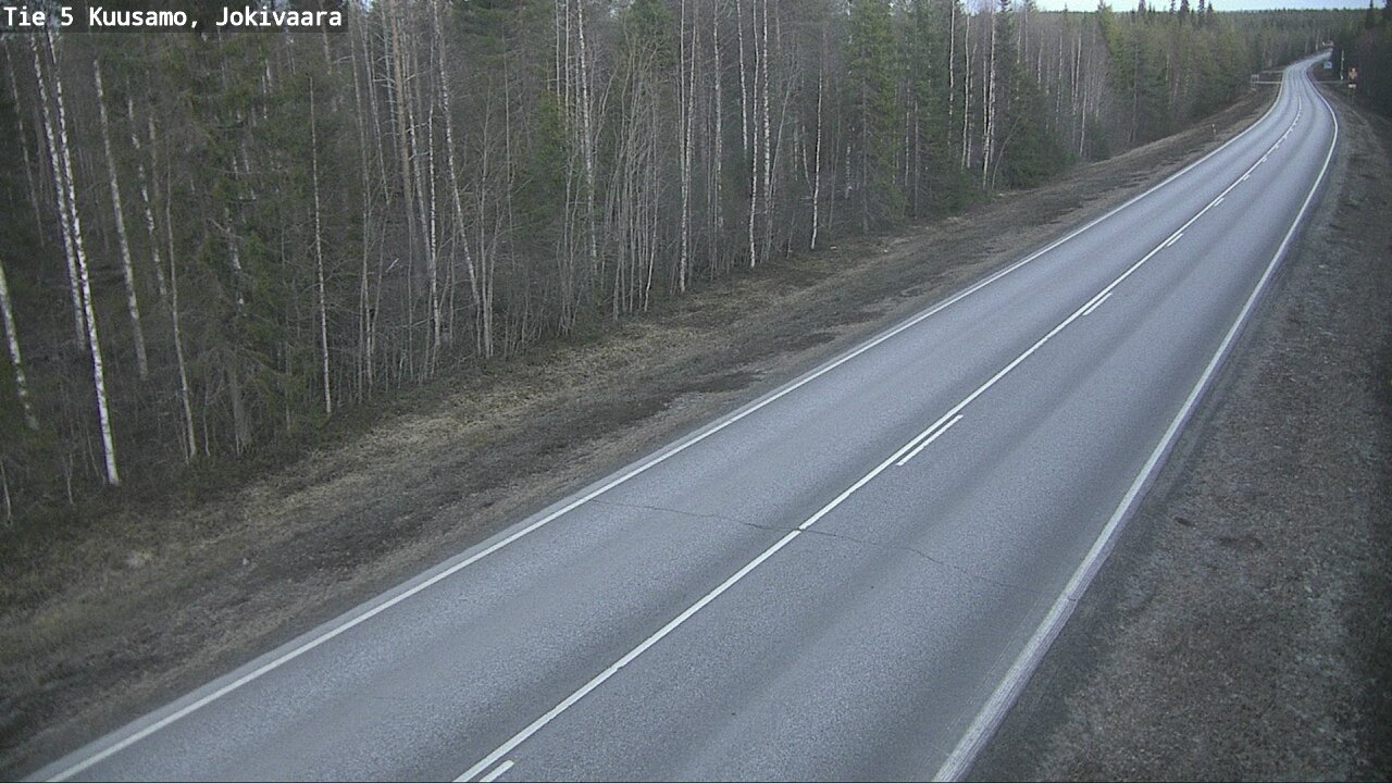 Kelikamerat Kuva Tie 5 Kuusamo, Jokivaara, Kuusamo, Pohjois-Pohjanmaa