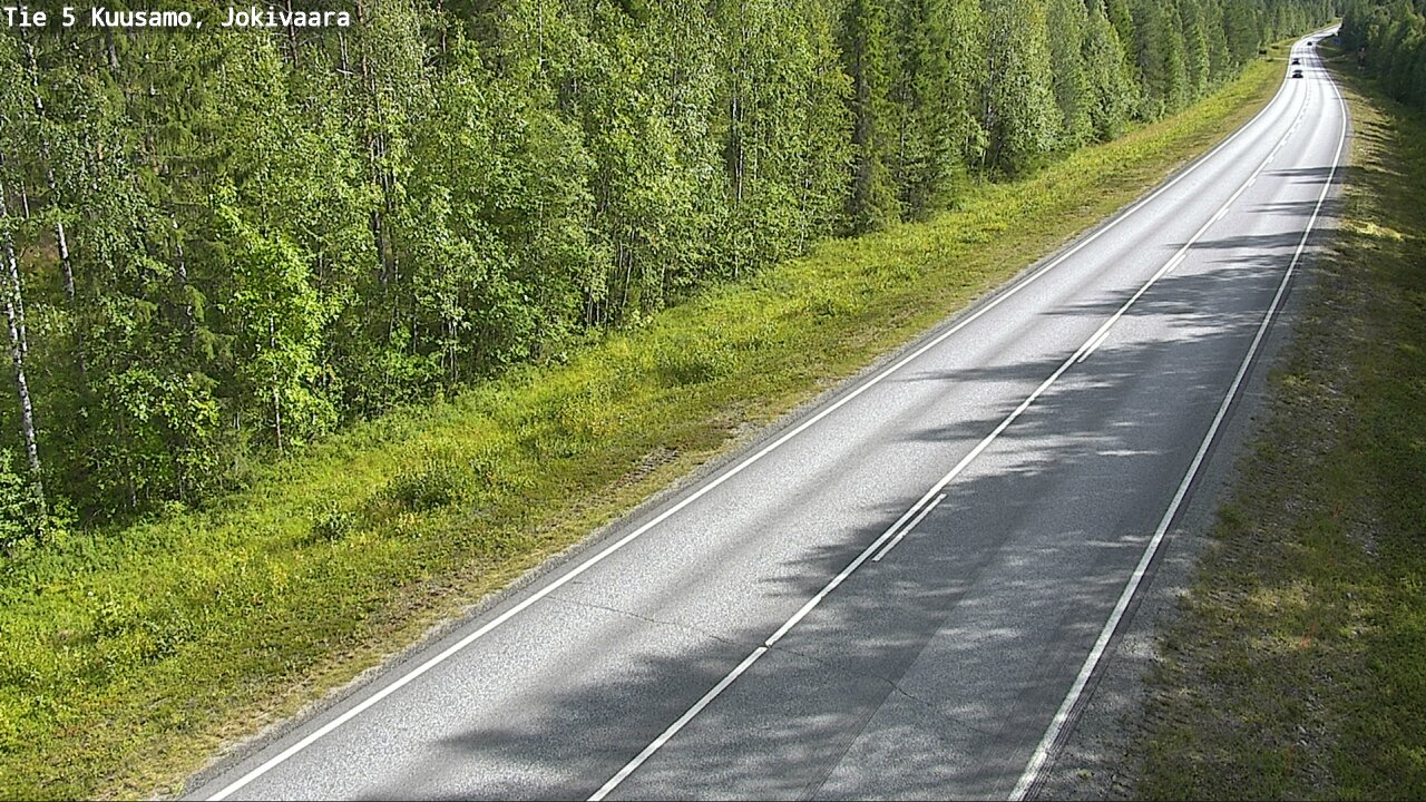 Kelikamerat Kuva Tie 5 Kuusamo, Jokivaara, Kuusamo, Pohjois-Pohjanmaa
