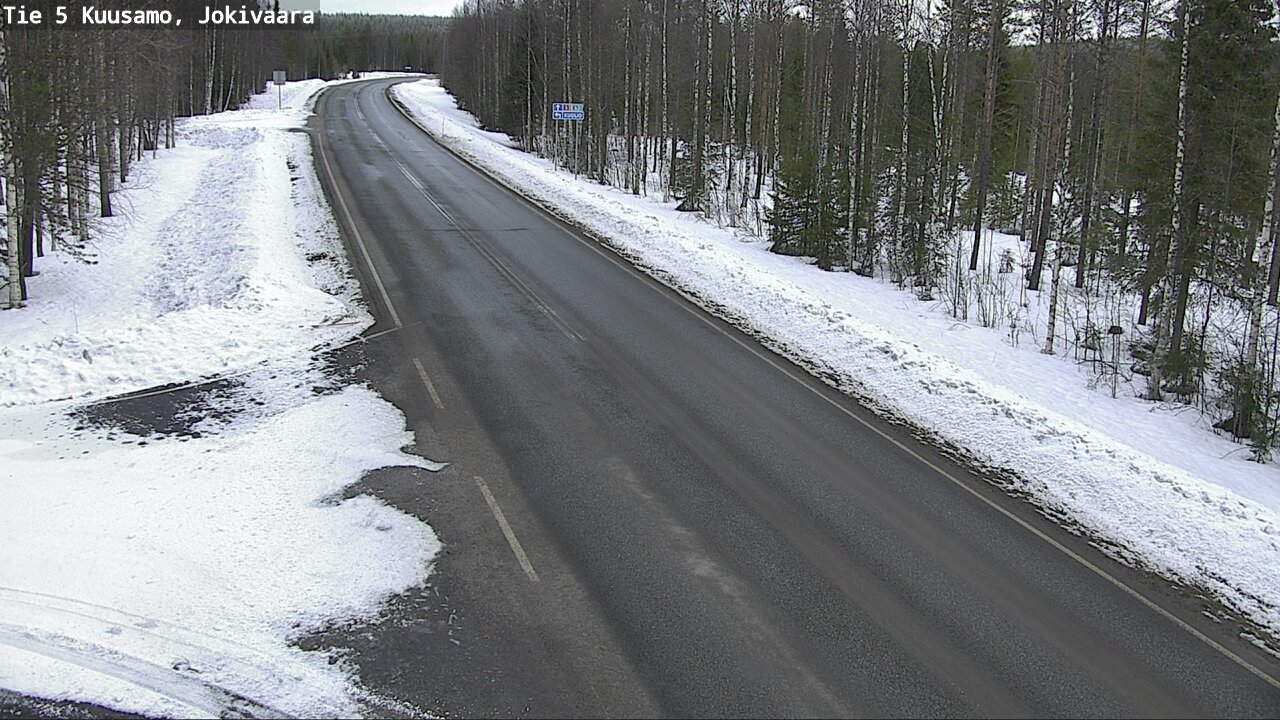 Kelikamerat Kuva Tie 5 Kuusamo, Jokivaara, Kuusamo, Pohjois-Pohjanmaa