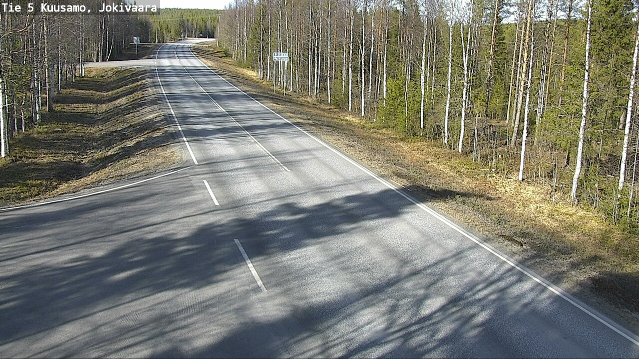Kelikamerat Kuva Tie 5 Kuusamo, Jokivaara, Kuusamo, Pohjois-Pohjanmaa