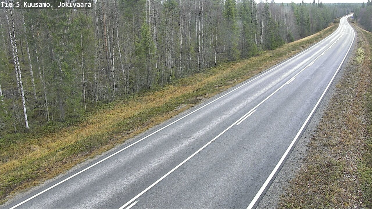 Kelikamerat Kuva Tie 5 Kuusamo, Jokivaara, Kuusamo, Pohjois-Pohjanmaa