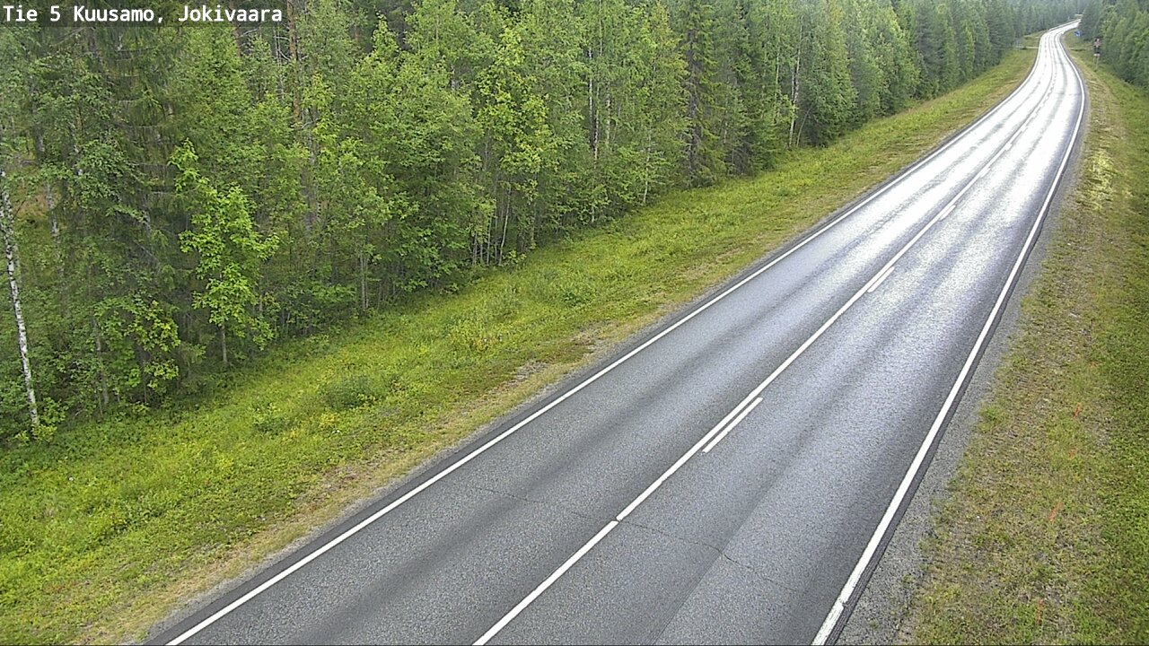 Kelikamerat Kuva Tie 5 Kuusamo, Jokivaara, Kuusamo, Pohjois-Pohjanmaa