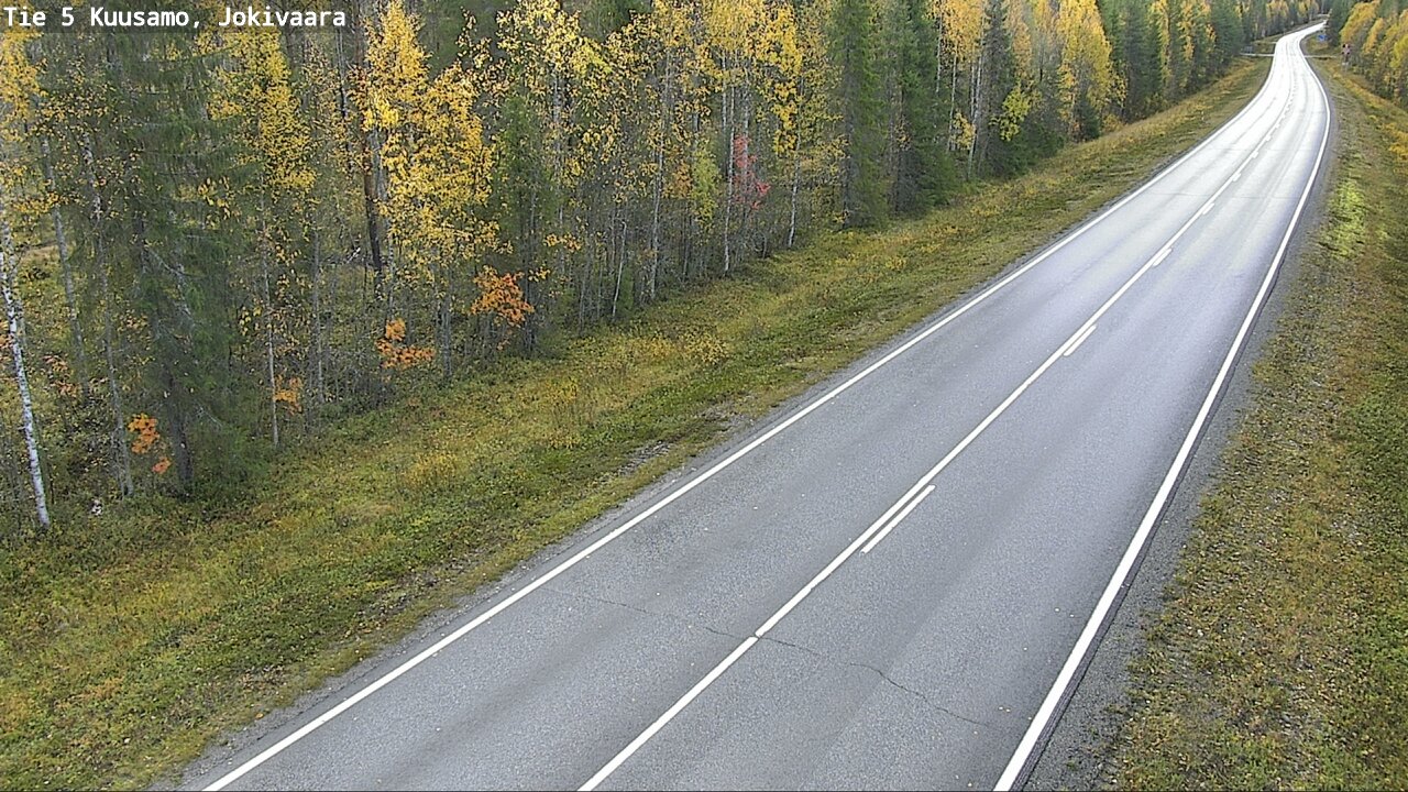 Kelikamerat Kuva Tie 5 Kuusamo, Jokivaara, Kuusamo, Pohjois-Pohjanmaa