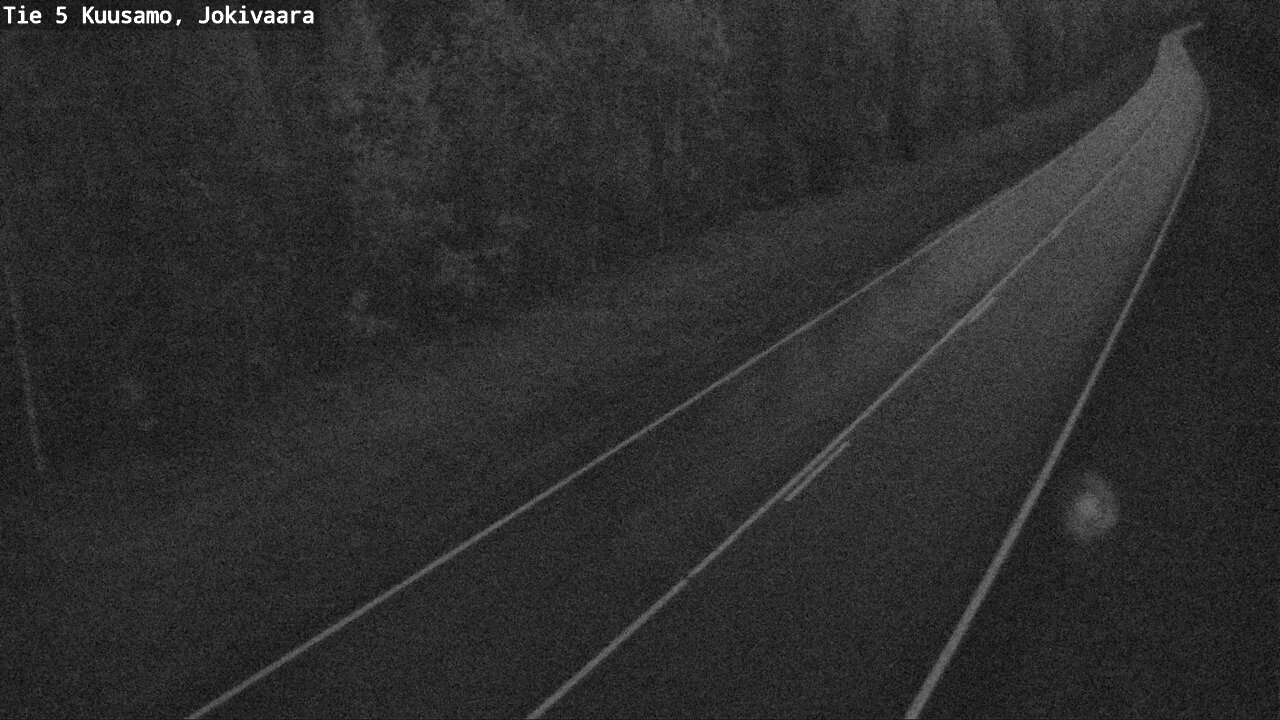 Weather Camera Image Road 5 Kuusamo, Jokivaara, Kuusamo, Pohjois-Pohjanmaa