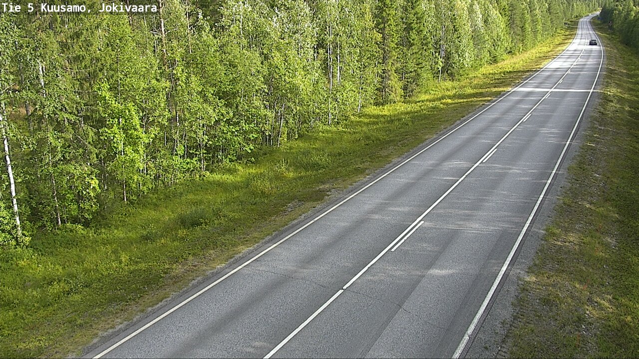 Kelikamerat Kuva Tie 5 Kuusamo, Jokivaara, Kuusamo, Pohjois-Pohjanmaa