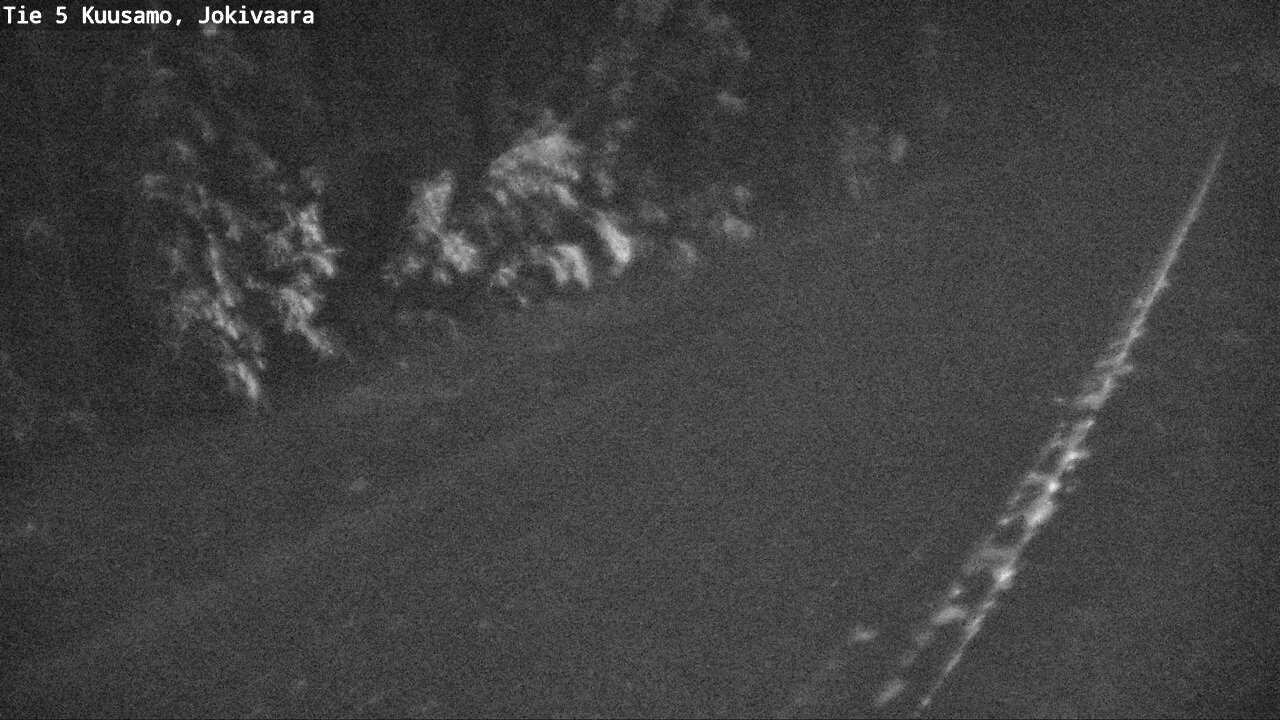 Weather Camera Image Väg 5 Kuusamo, Jokivaara, Kuusamo, Pohjois-Pohjanmaa