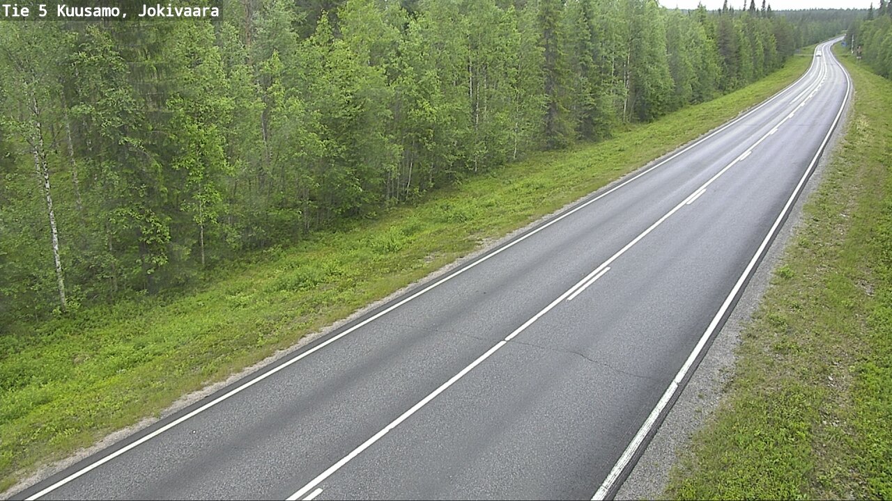 Kelikamerat Kuva Tie 5 Kuusamo, Jokivaara, Kuusamo, Pohjois-Pohjanmaa