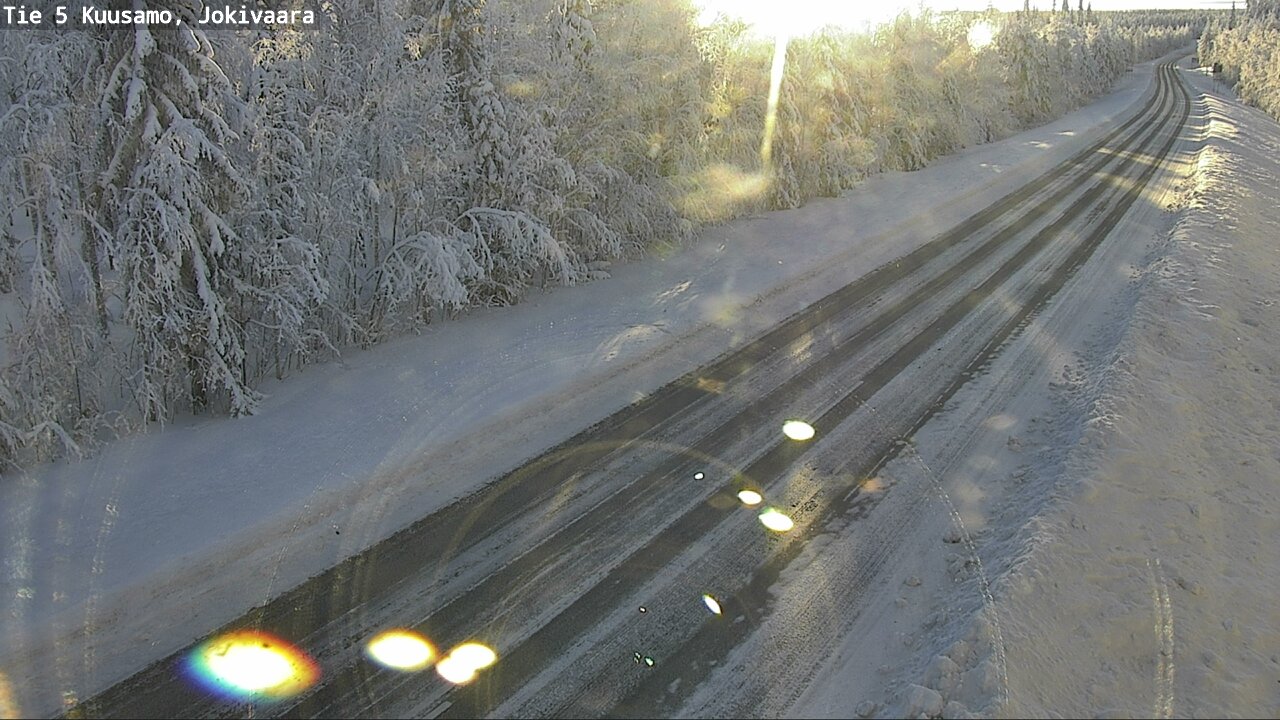 Kelikamerat Kuva Tie 5 Kuusamo, Jokivaara, Kuusamo, Pohjois-Pohjanmaa