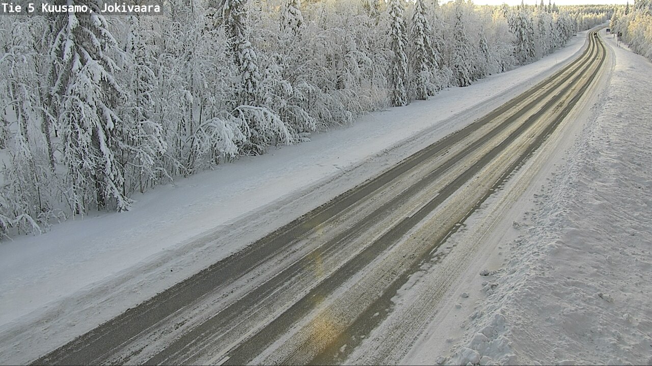 Kelikamerat Kuva Tie 5 Kuusamo, Jokivaara, Kuusamo, Pohjois-Pohjanmaa