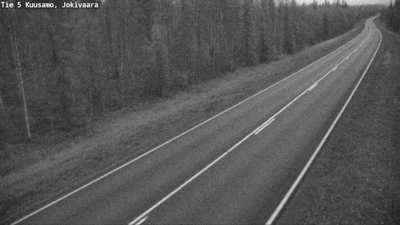Kelikamerat Kuva Tie 5 Kuusamo, Jokivaara, Kuusamo, Pohjois-Pohjanmaa
