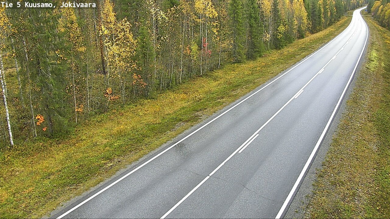 Kelikamerat Kuva Tie 5 Kuusamo, Jokivaara, Kuusamo, Pohjois-Pohjanmaa