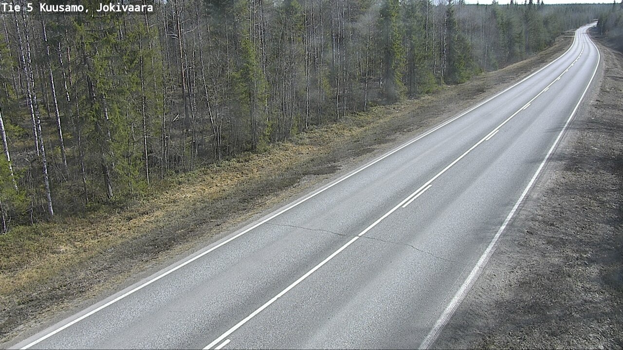 Kelikamerat Kuva Tie 5 Kuusamo, Jokivaara, Kuusamo, Pohjois-Pohjanmaa