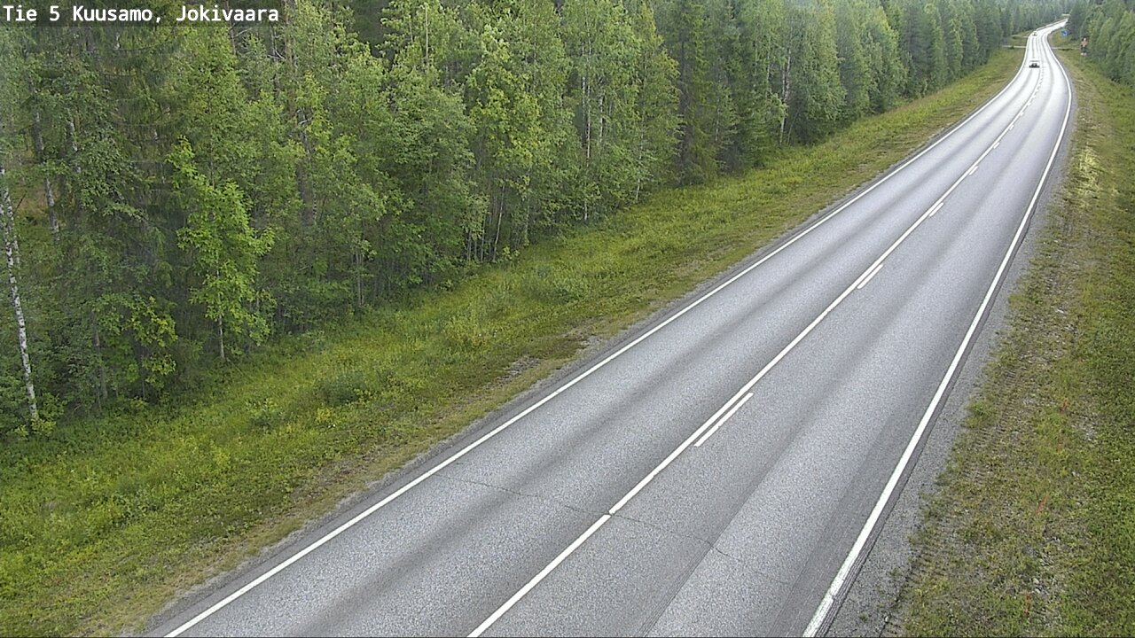 Kelikamerat Kuva Tie 5 Kuusamo, Jokivaara, Kuusamo, Pohjois-Pohjanmaa