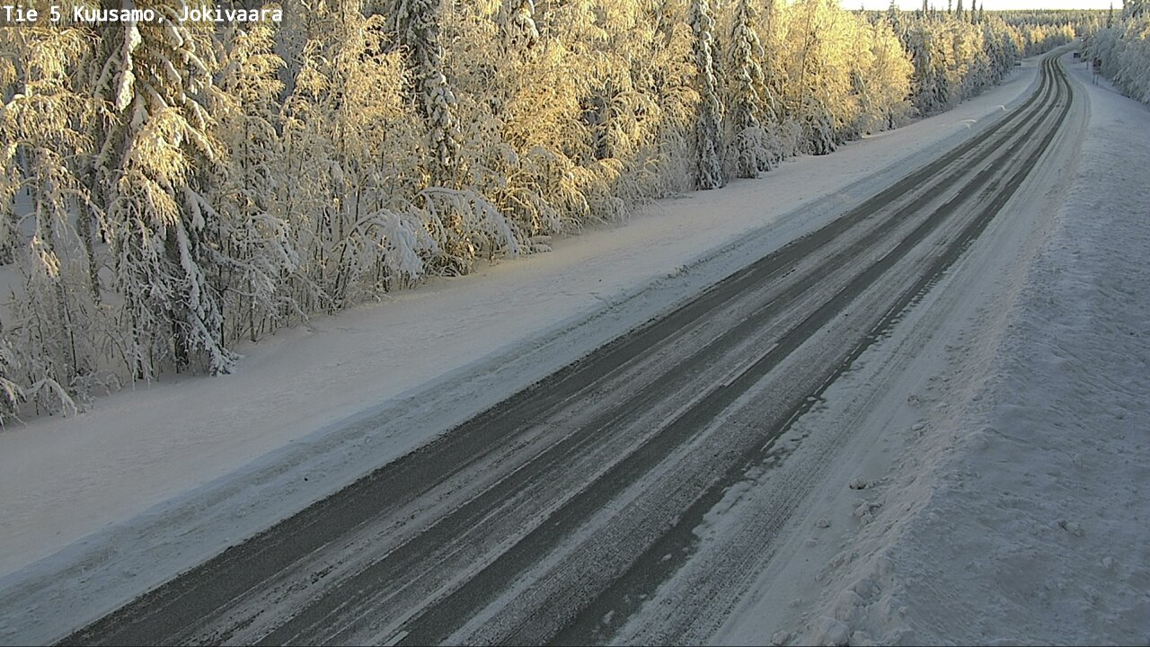 Kelikamerat Kuva Tie 5 Kuusamo, Jokivaara, Kuusamo, Pohjois-Pohjanmaa