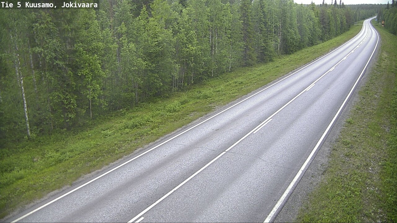 Kelikamerat Kuva Tie 5 Kuusamo, Jokivaara, Kuusamo, Pohjois-Pohjanmaa