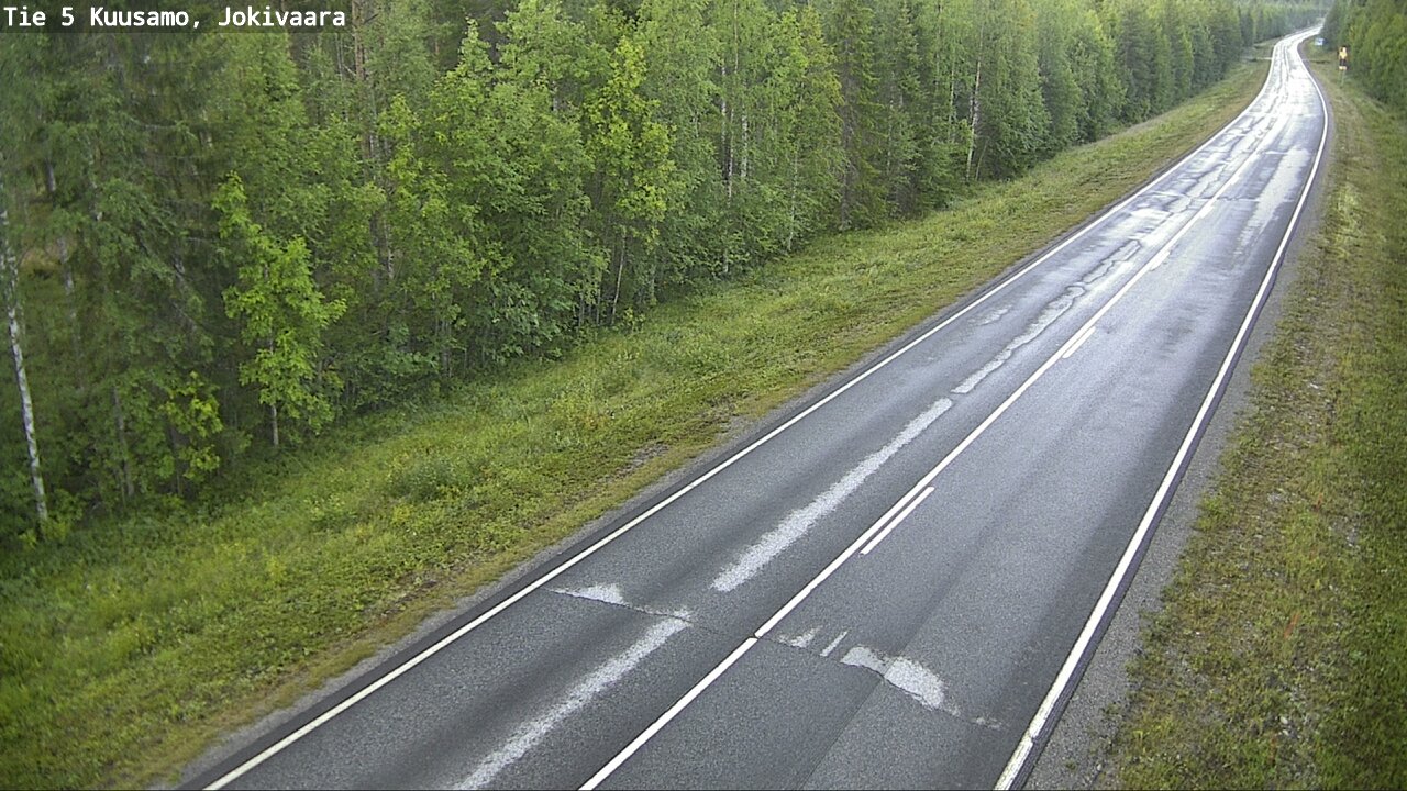 Kelikamerat Kuva Tie 5 Kuusamo, Jokivaara, Kuusamo, Pohjois-Pohjanmaa
