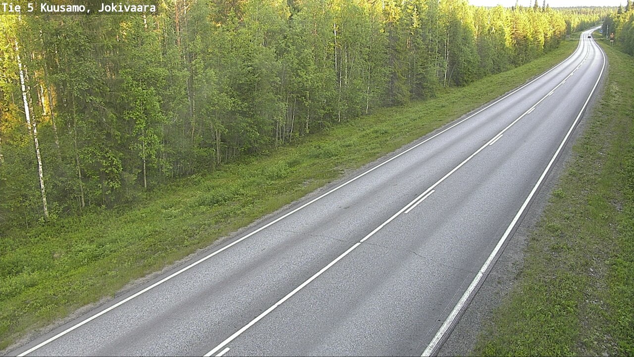 Kelikamerat Kuva Tie 5 Kuusamo, Jokivaara, Kuusamo, Pohjois-Pohjanmaa