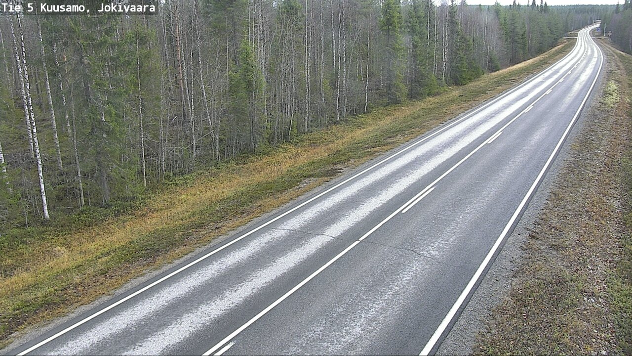 Kelikamerat Kuva Tie 5 Kuusamo, Jokivaara, Kuusamo, Pohjois-Pohjanmaa