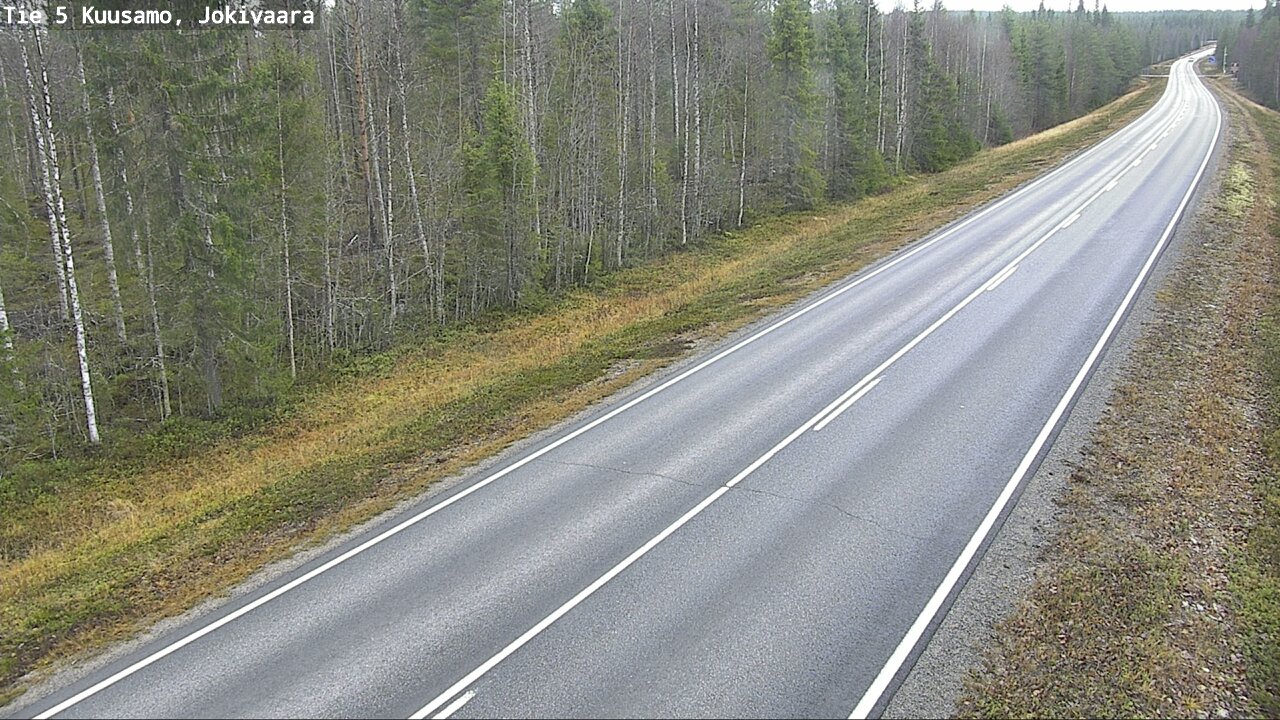Kelikamerat Kuva Tie 5 Kuusamo, Jokivaara, Kuusamo, Pohjois-Pohjanmaa