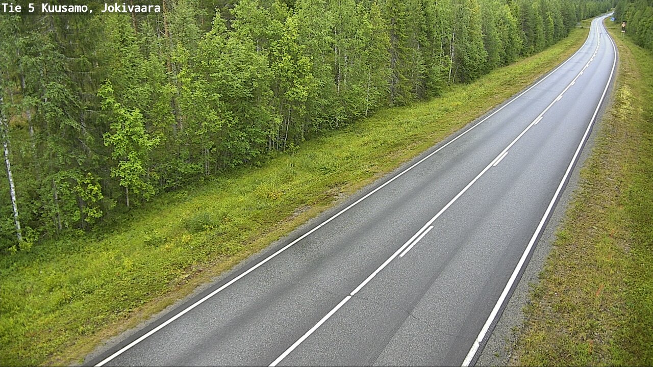 Kelikamerat Kuva Tie 5 Kuusamo, Jokivaara, Kuusamo, Pohjois-Pohjanmaa
