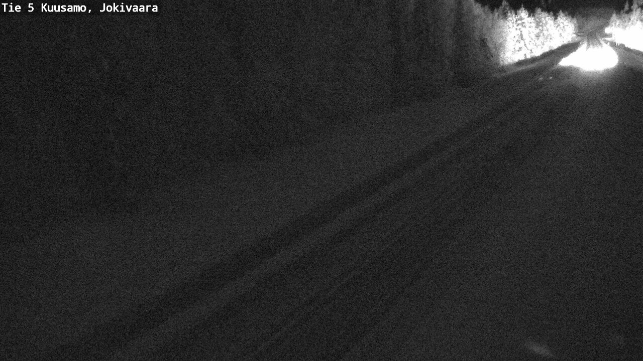 Weather Camera Image Väg 5 Kuusamo, Jokivaara, Kuusamo, Pohjois-Pohjanmaa