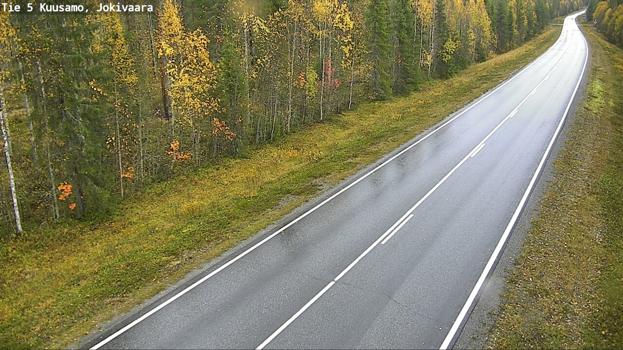 Kelikamerat Kuva Tie 5 Kuusamo, Jokivaara, Kuusamo, Pohjois-Pohjanmaa