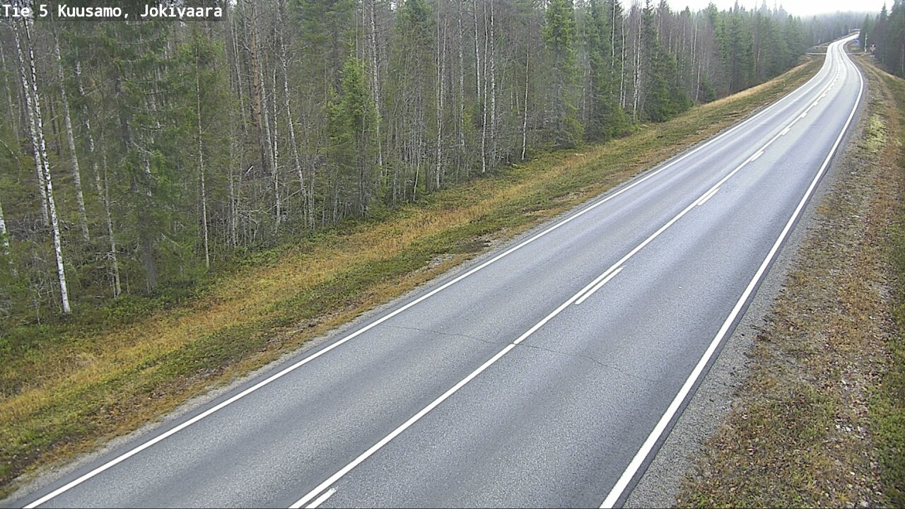 Kelikamerat Kuva Tie 5 Kuusamo, Jokivaara, Kuusamo, Pohjois-Pohjanmaa