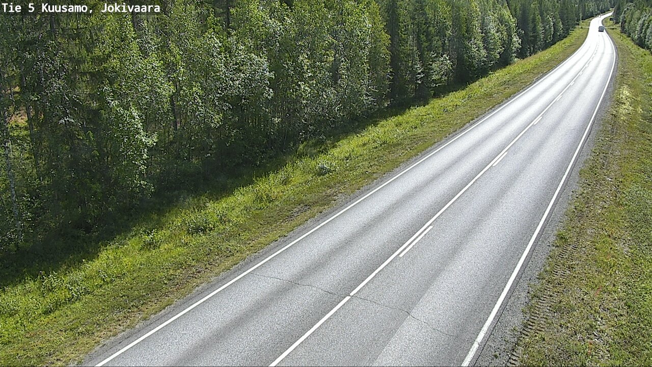Kelikamerat Kuva Tie 5 Kuusamo, Jokivaara, Kuusamo, Pohjois-Pohjanmaa