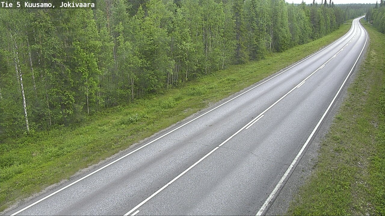 Kelikamerat Kuva Tie 5 Kuusamo, Jokivaara, Kuusamo, Pohjois-Pohjanmaa