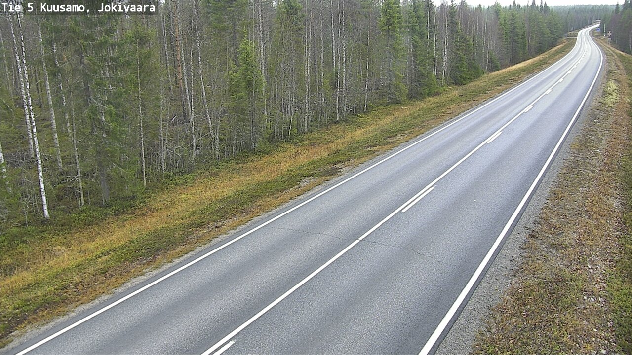 Kelikamerat Kuva Tie 5 Kuusamo, Jokivaara, Kuusamo, Pohjois-Pohjanmaa