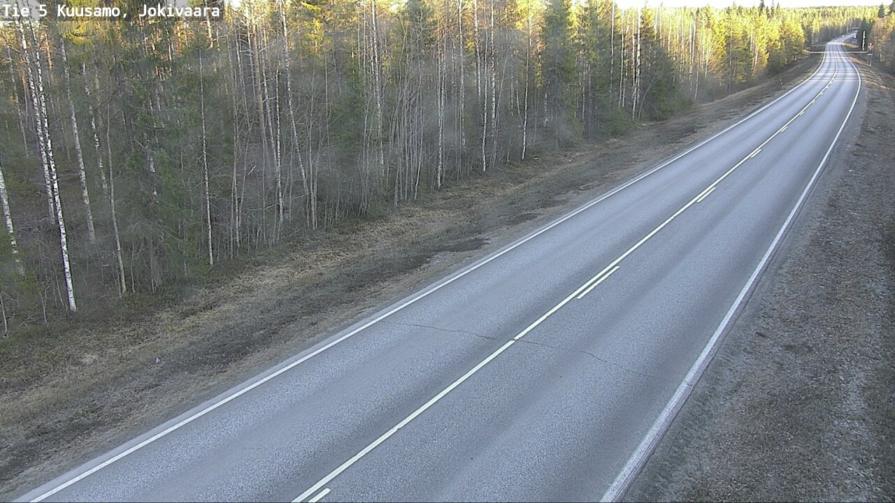 Kelikamerat Kuva Tie 5 Kuusamo, Jokivaara, Kuusamo, Pohjois-Pohjanmaa