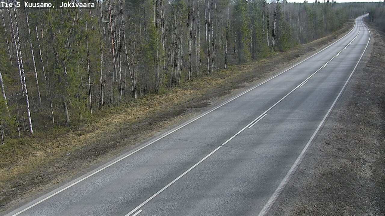 Kelikamerat Kuva Tie 5 Kuusamo, Jokivaara, Kuusamo, Pohjois-Pohjanmaa