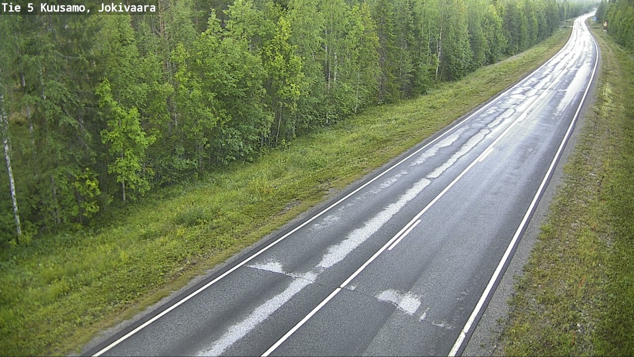 Kelikamerat Kuva Tie 5 Kuusamo, Jokivaara, Kuusamo, Pohjois-Pohjanmaa