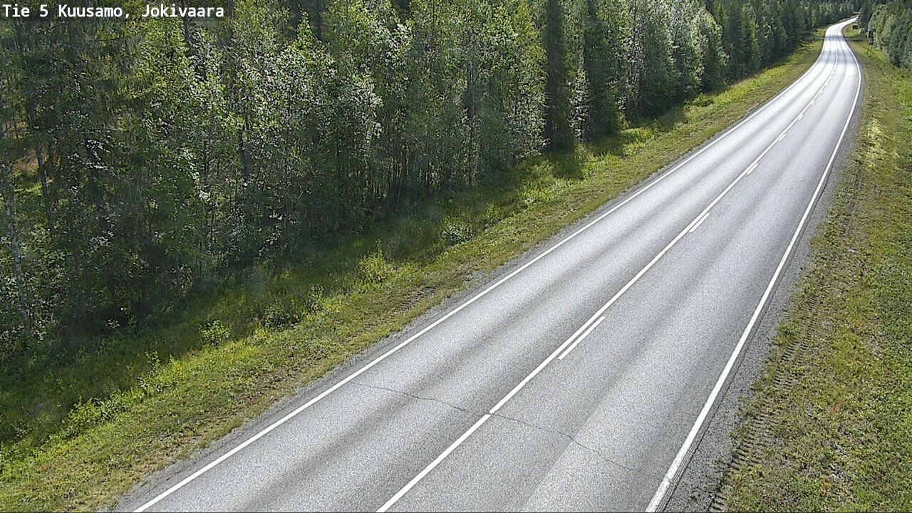 Kelikamerat Kuva Tie 5 Kuusamo, Jokivaara, Kuusamo, Pohjois-Pohjanmaa