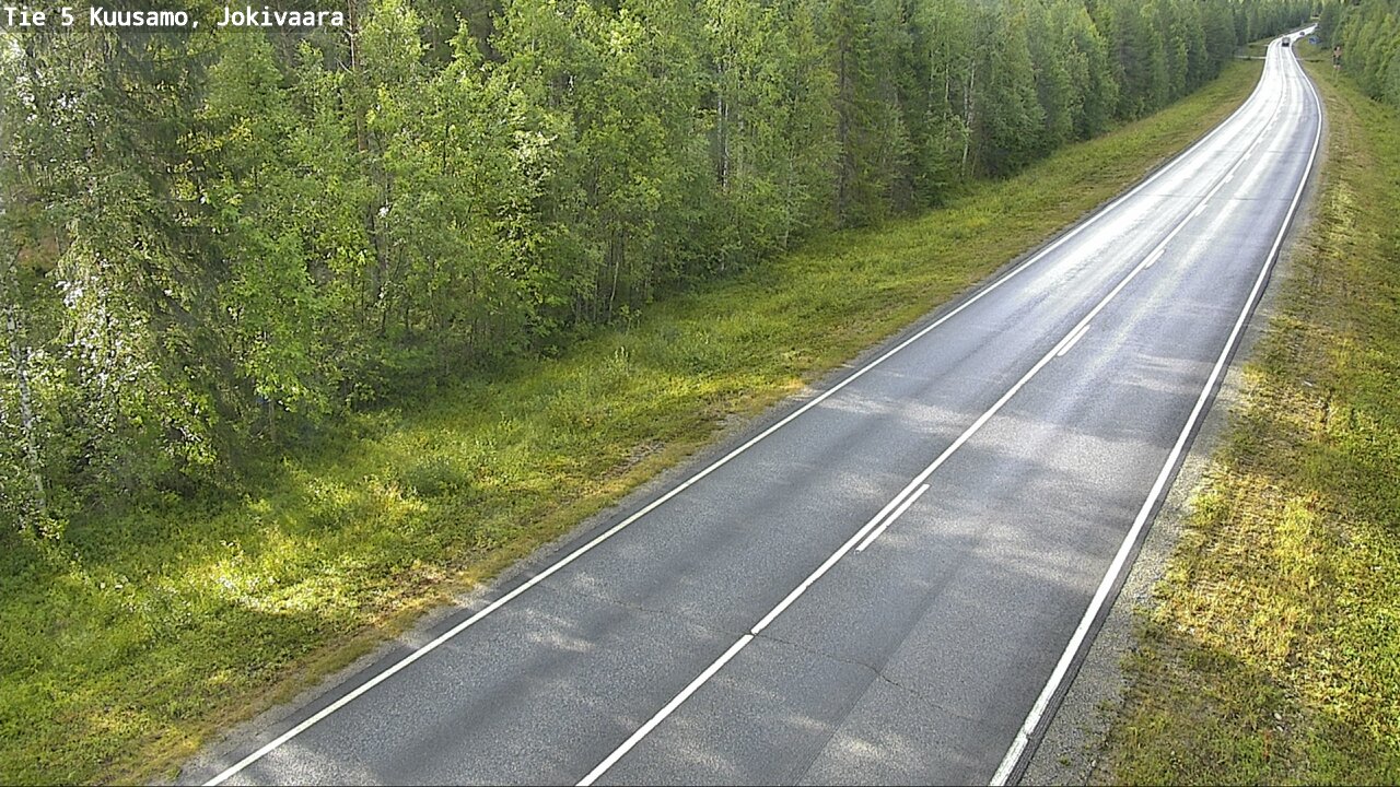 Kelikamerat Kuva Tie 5 Kuusamo, Jokivaara, Kuusamo, Pohjois-Pohjanmaa